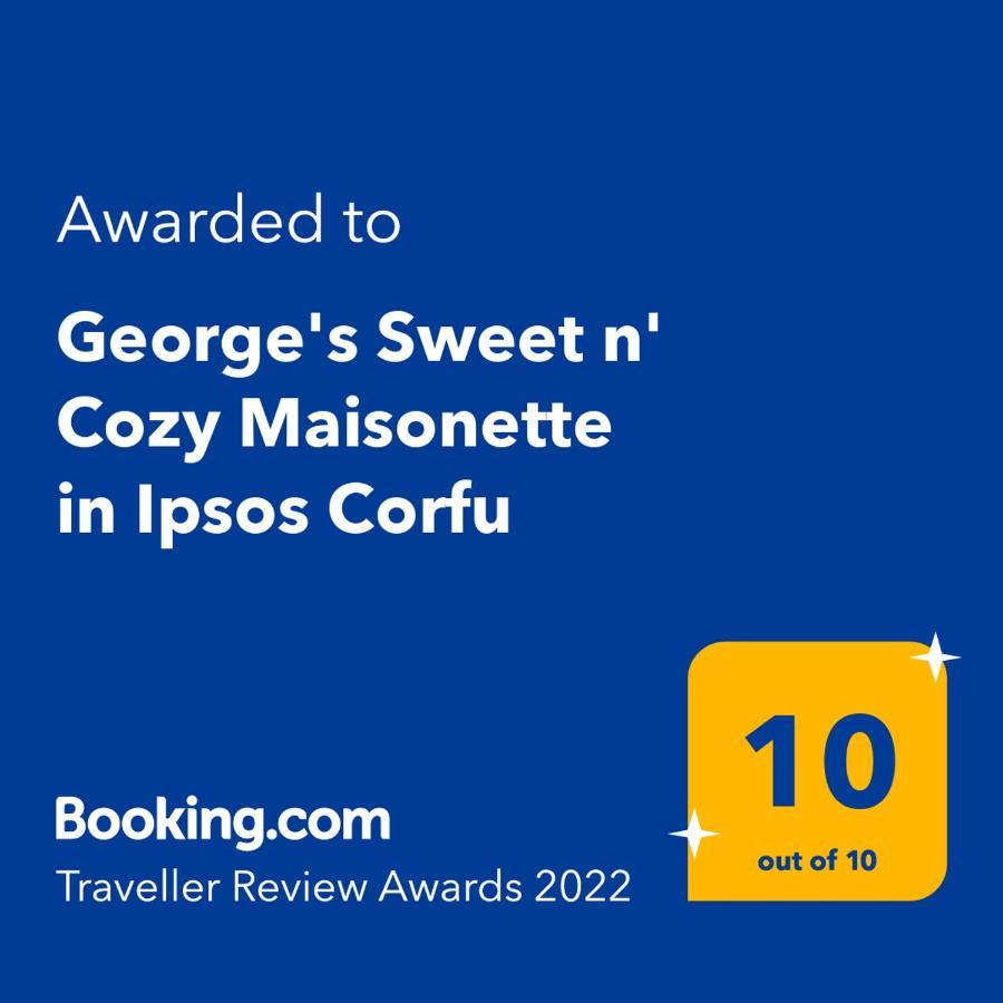 George'S Sweet N' Cozy Maisonette In Ipsos Corfu Exteriör bild